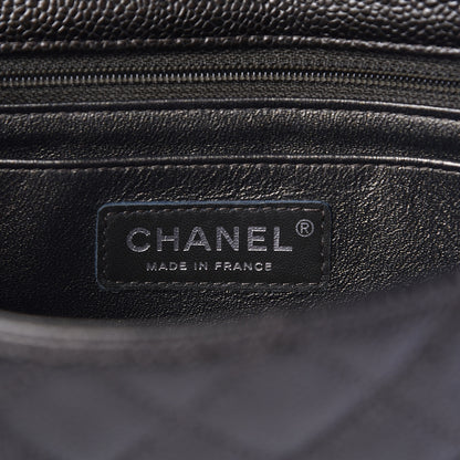 Chanel Caviar Quilted Mini Rectangular Flap Charcoal 8 of 11