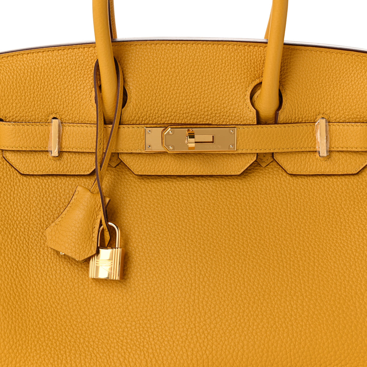 Hermes Togo BIRKIN 30 Jaune Ambre 8 of 10