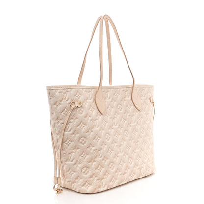 Louis Vuitton LOUIS VUITTON Empreinte Monogram Summer Stardust Neverfull MM Beige Clair 4 of 11