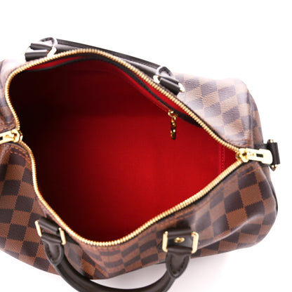 Louis Vuitton Damier Ebene Speedy Bandouliere 30 5 of 9