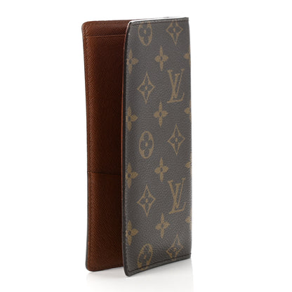 Louis Vuitton Monogram Porte Valeurs Checkbook Wallet 3 of 7