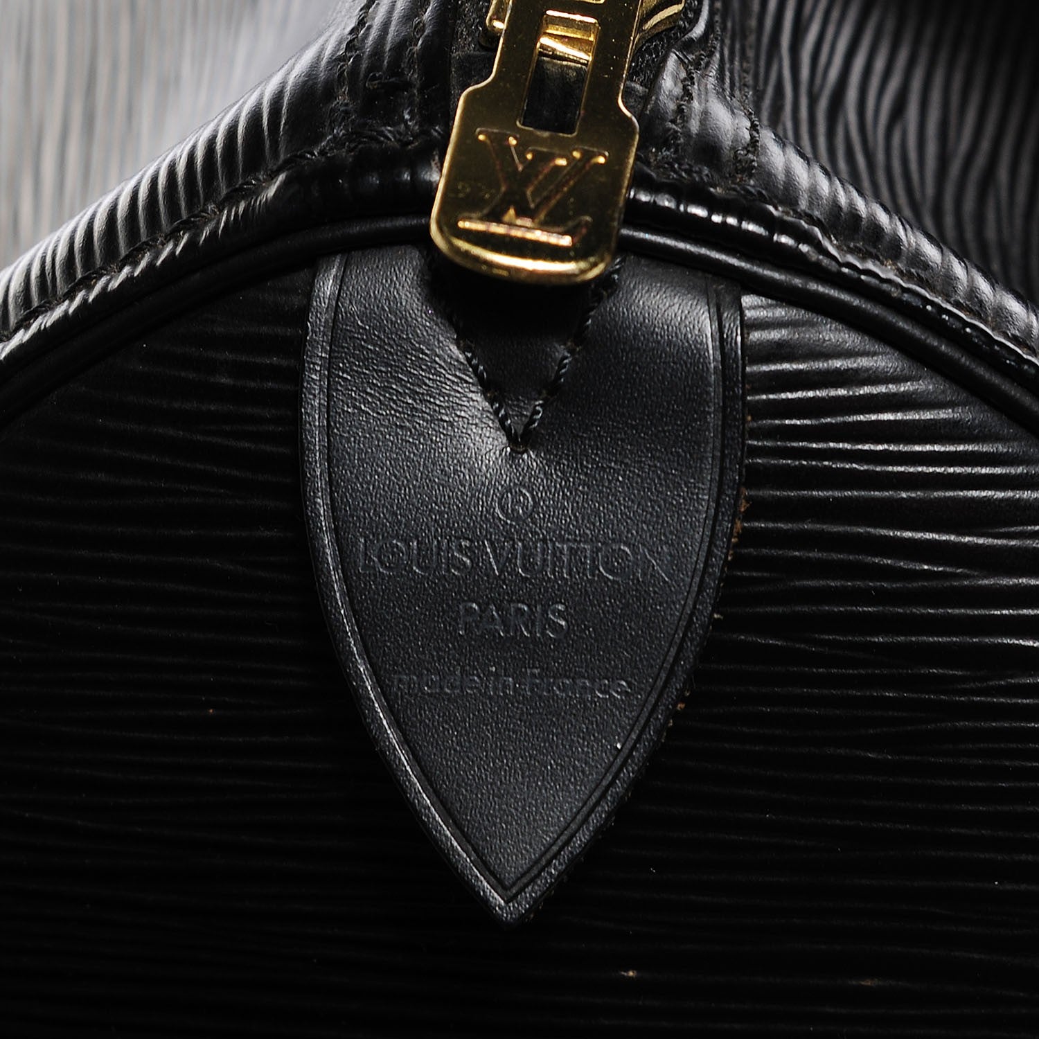 Louis Vuitton Epi Keepall 45 Black 5 of 6