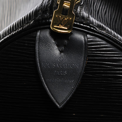 Louis Vuitton Epi Keepall 45 Black 5 of 6