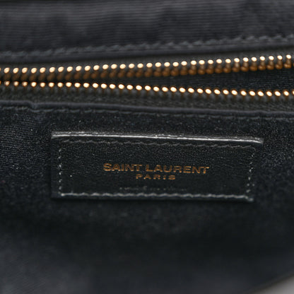 Saint Laurent Lambskin Patchwork Monogram Large Jamie Black 6 of 9