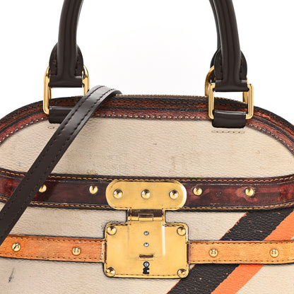 Louis Vuitton Transformed Canvas Time Trunk Alma BB Beige 8 of 10