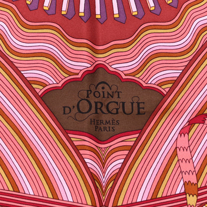 Hermes Silk Point D'Orgue Scarf 90 2 of 6