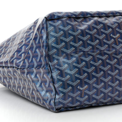 Goyard Iridescent Goyardine Saint Louis GM Pearly Blue 10 of 12