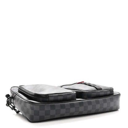 Louis Vuitton Damier Graphite Utility Business Bag 4 of 10