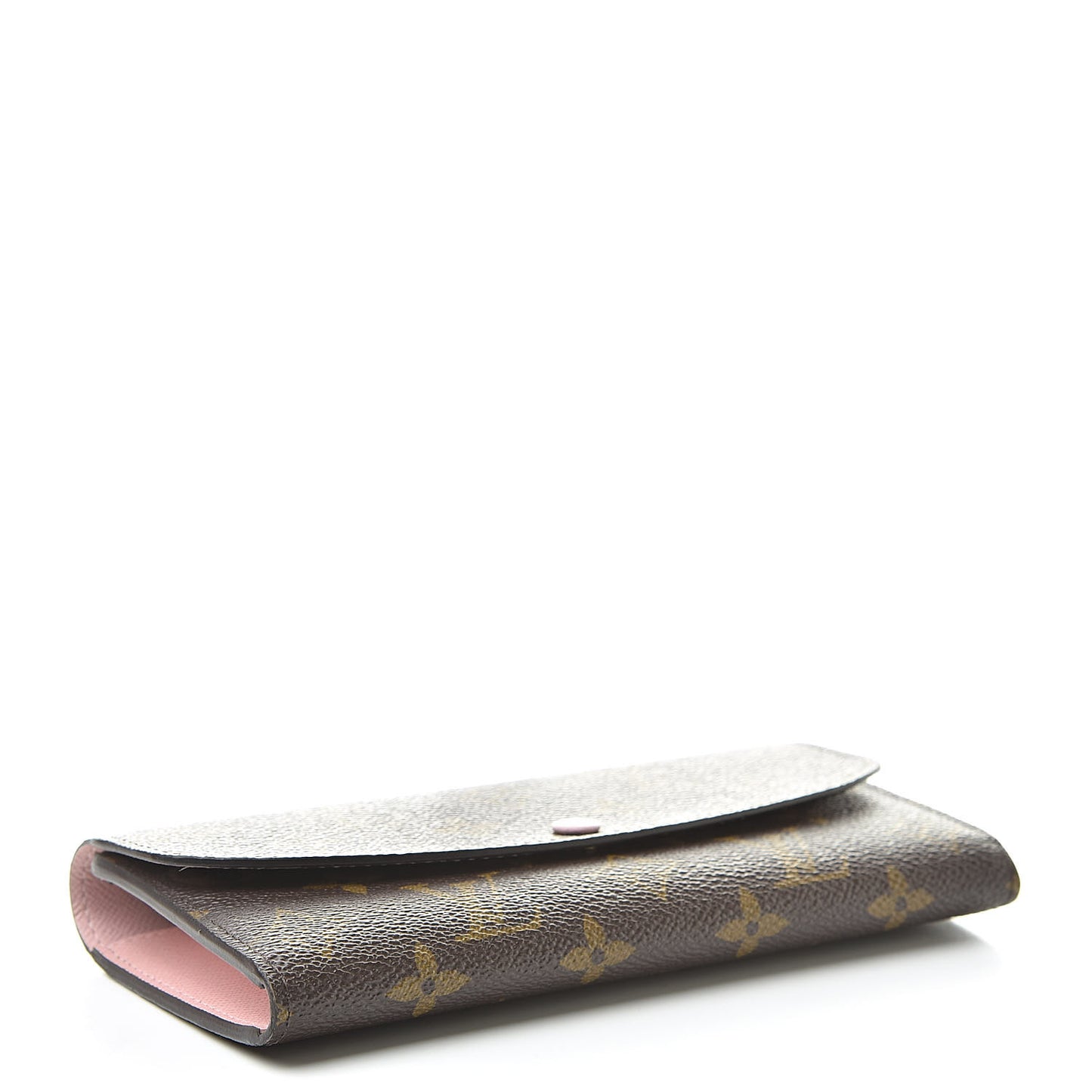 Monogram Emilie Wallet Rose Ballerine