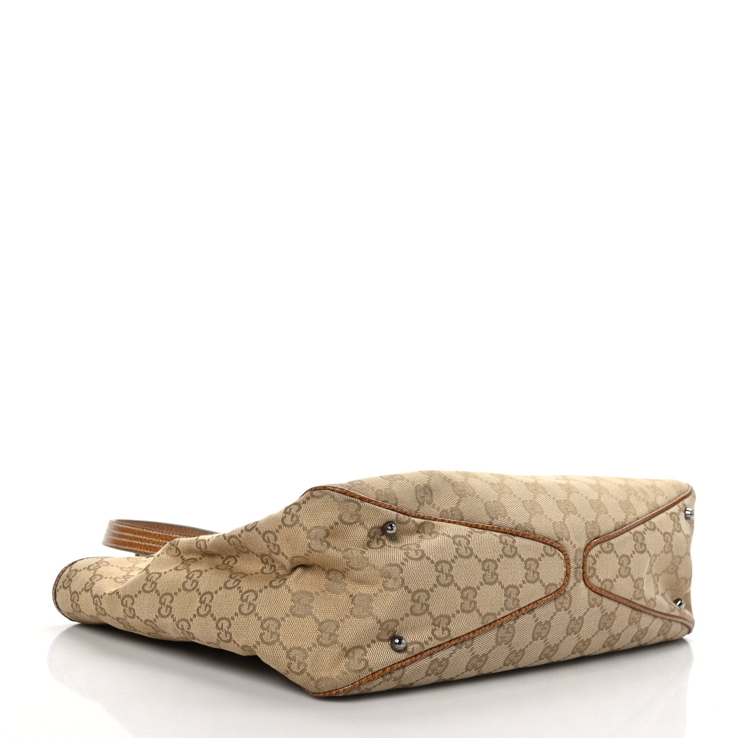 Gucci Monogram Large Tote Dark Brown 3 of 8