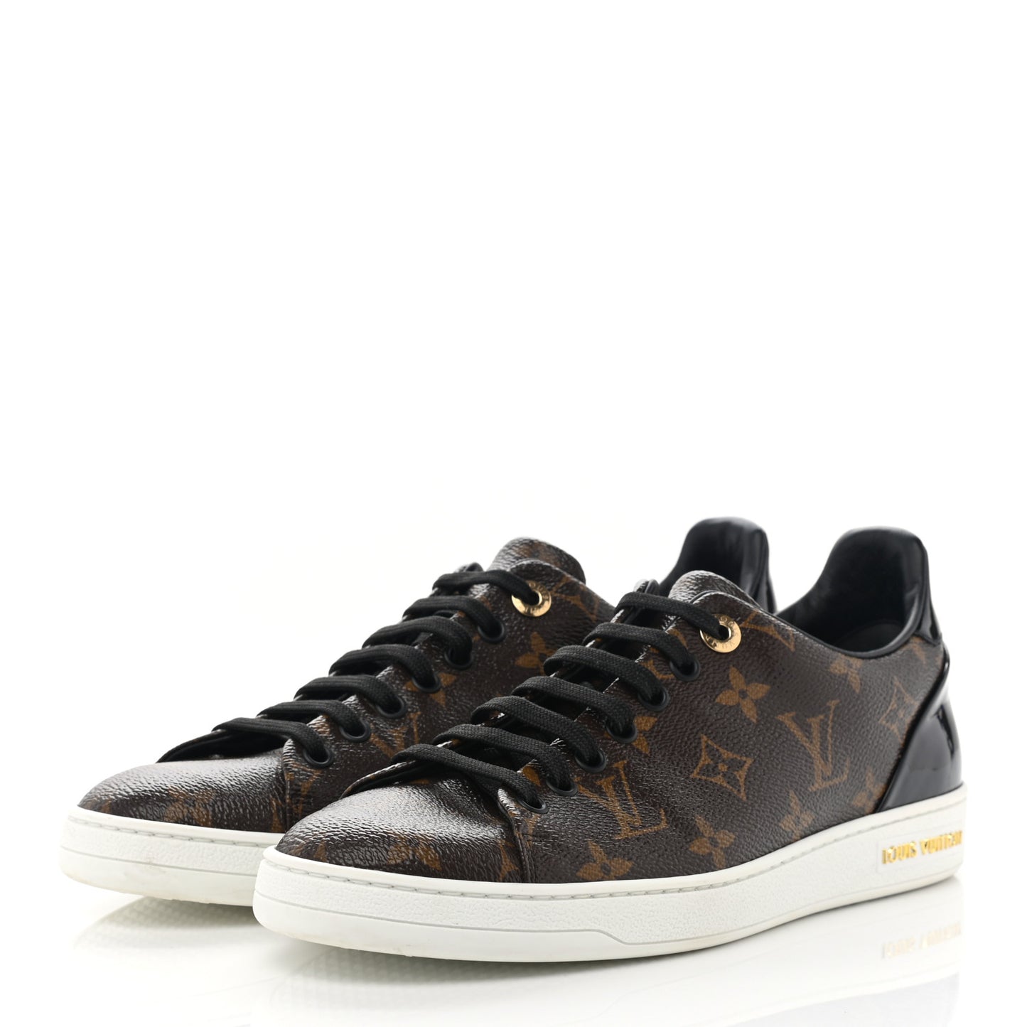 Patent Monogram Frontrow Sneakers 39