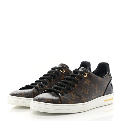 Louis Vuitton Patent Monogram Frontrow Sneakers 39 3 of 8