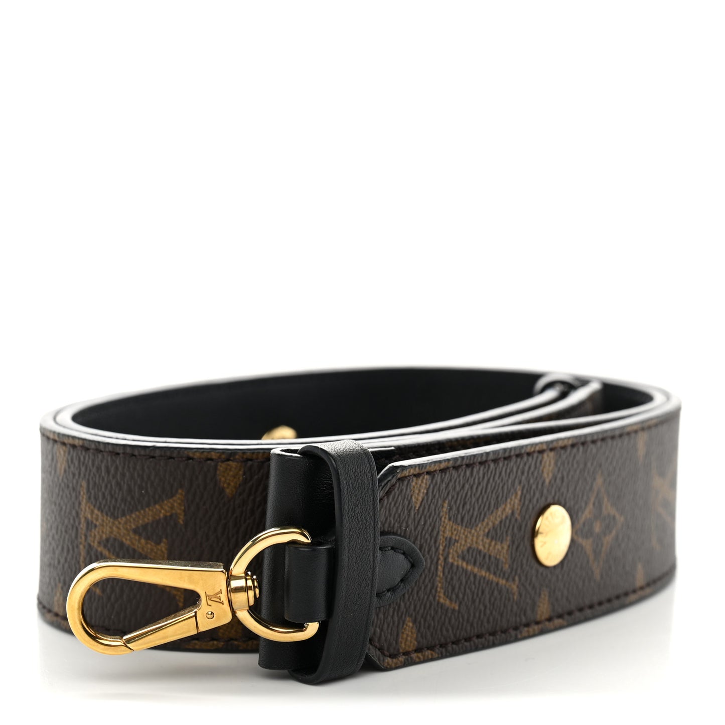 Monogram Adjustable Bandouliere Shoulder Strap Black