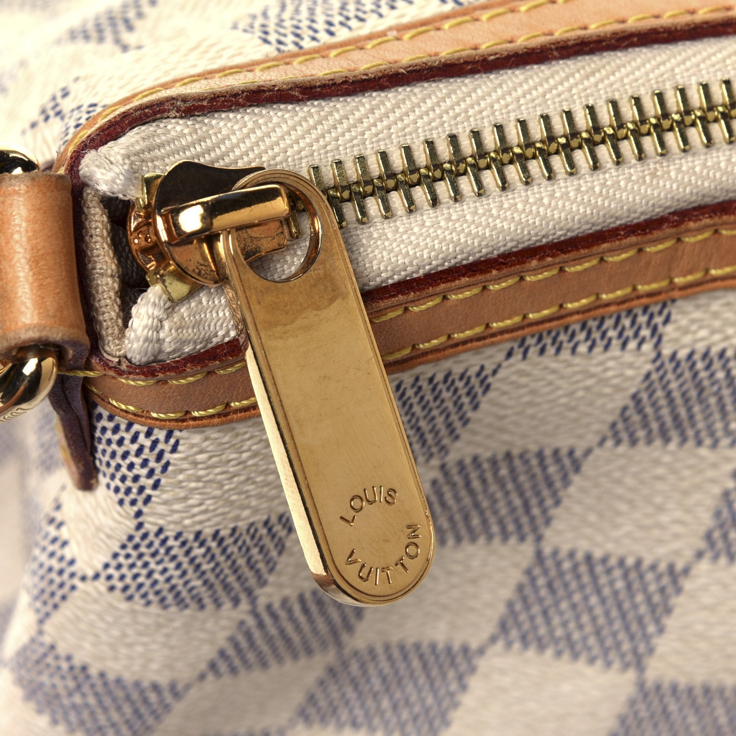 Louis Vuitton Damier Azur Siracusa GM 9 of 9