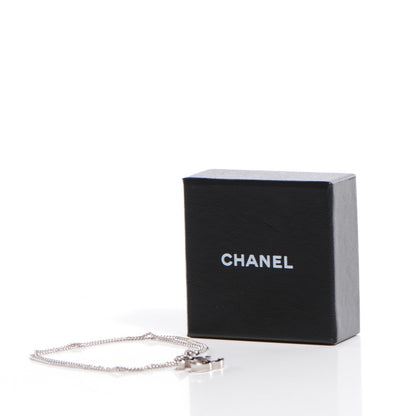 Chanel Enamel CC Necklace Black 5 of 5