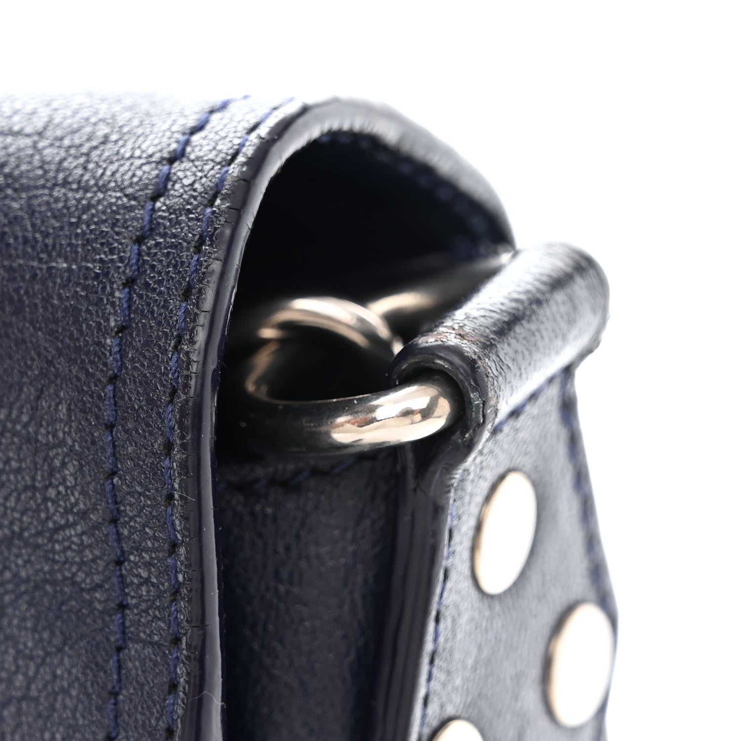 Proenza Schouler Lambskin Medium PS1 Satchel Midnight 15 of 17