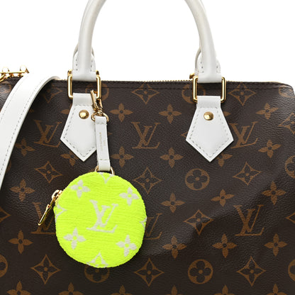 Louis Vuitton Monogram LV Match Speedy Bandouliere 25 White 7 of 10