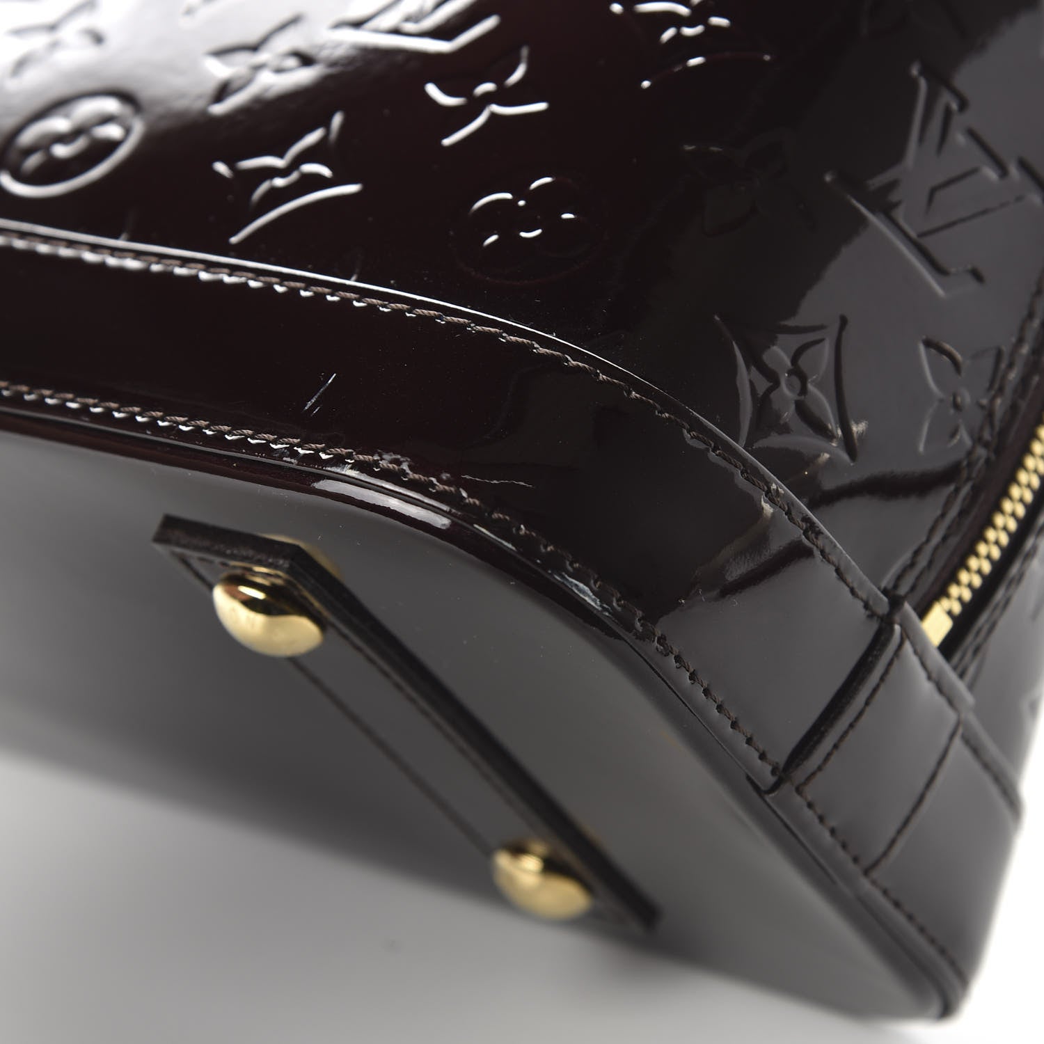 Louis Vuitton Vernis Alma PM Amarante 10 of 10
