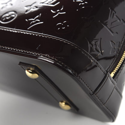 Louis Vuitton Vernis Alma PM Amarante 10 of 10