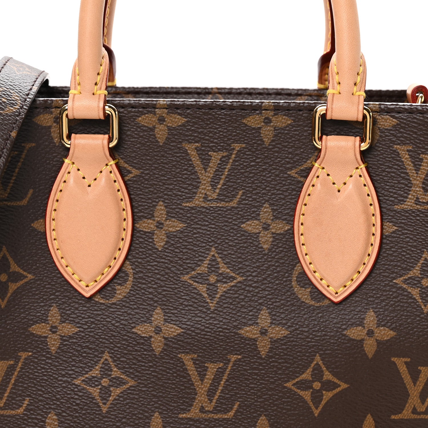 Louis Vuitton Monogram Sac Plat BB 6 of 8