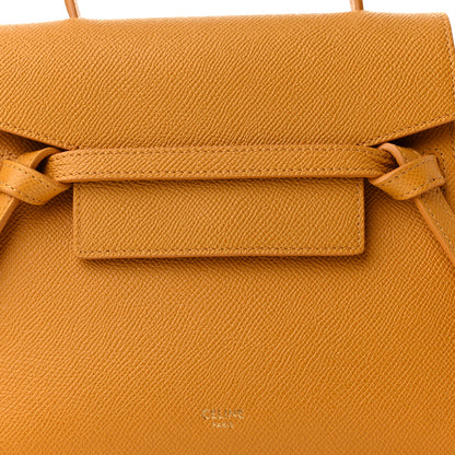 Celine Grained Calfskin Nano Belt Bag Calendula 8 of 10