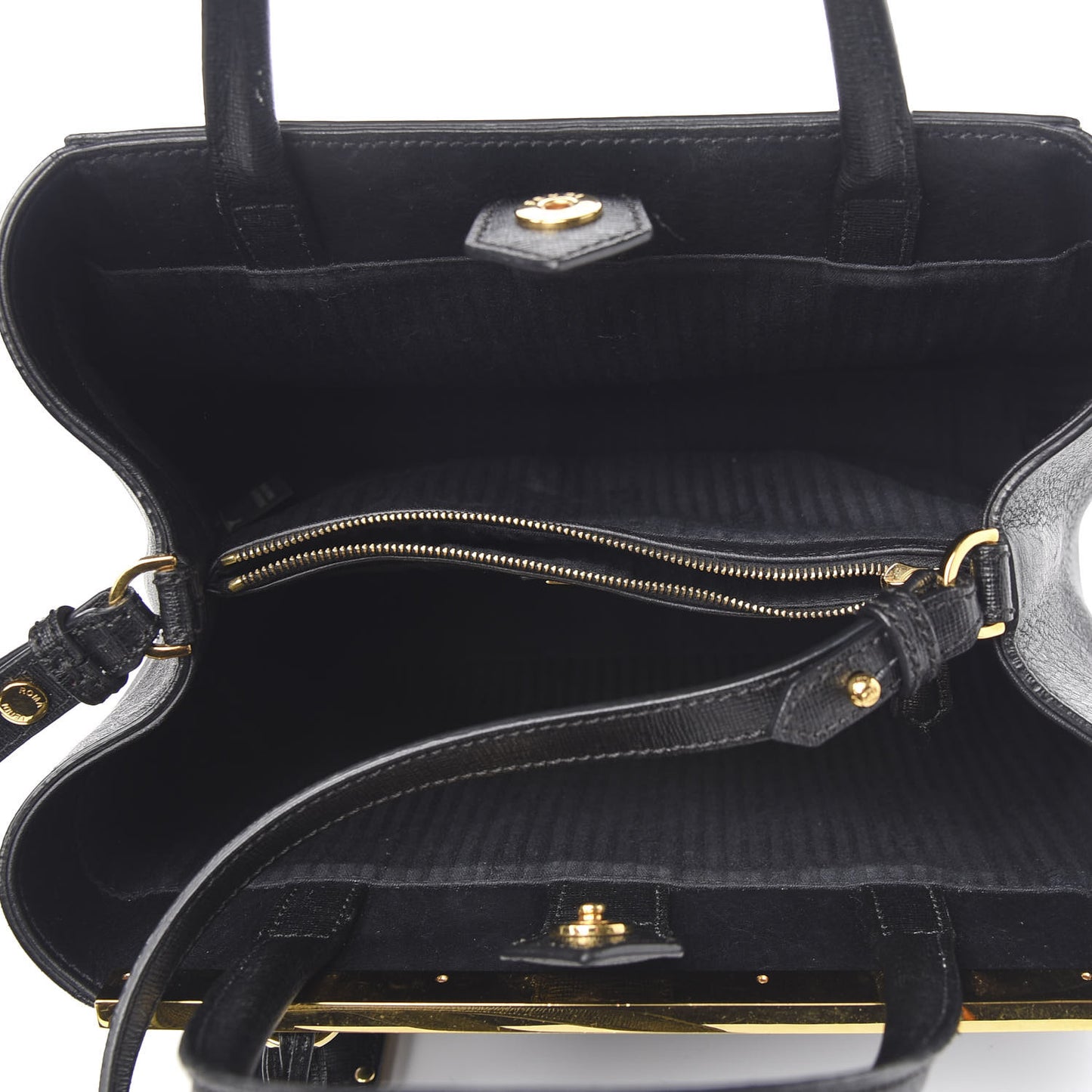 Vitello Elite Petite 2Jours Tote Black
