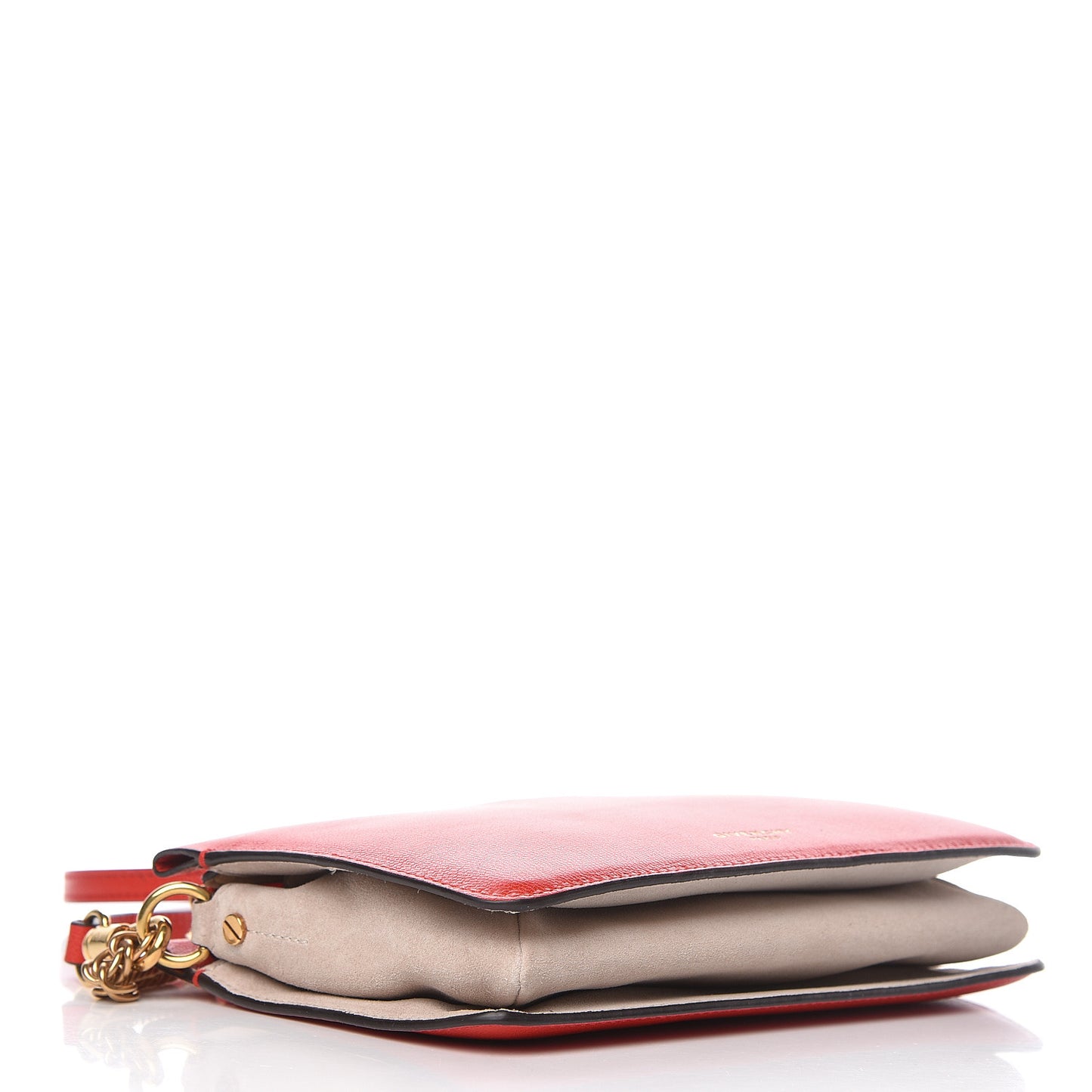 Goatskin Suede Cross 3 Crossbody Bag Red