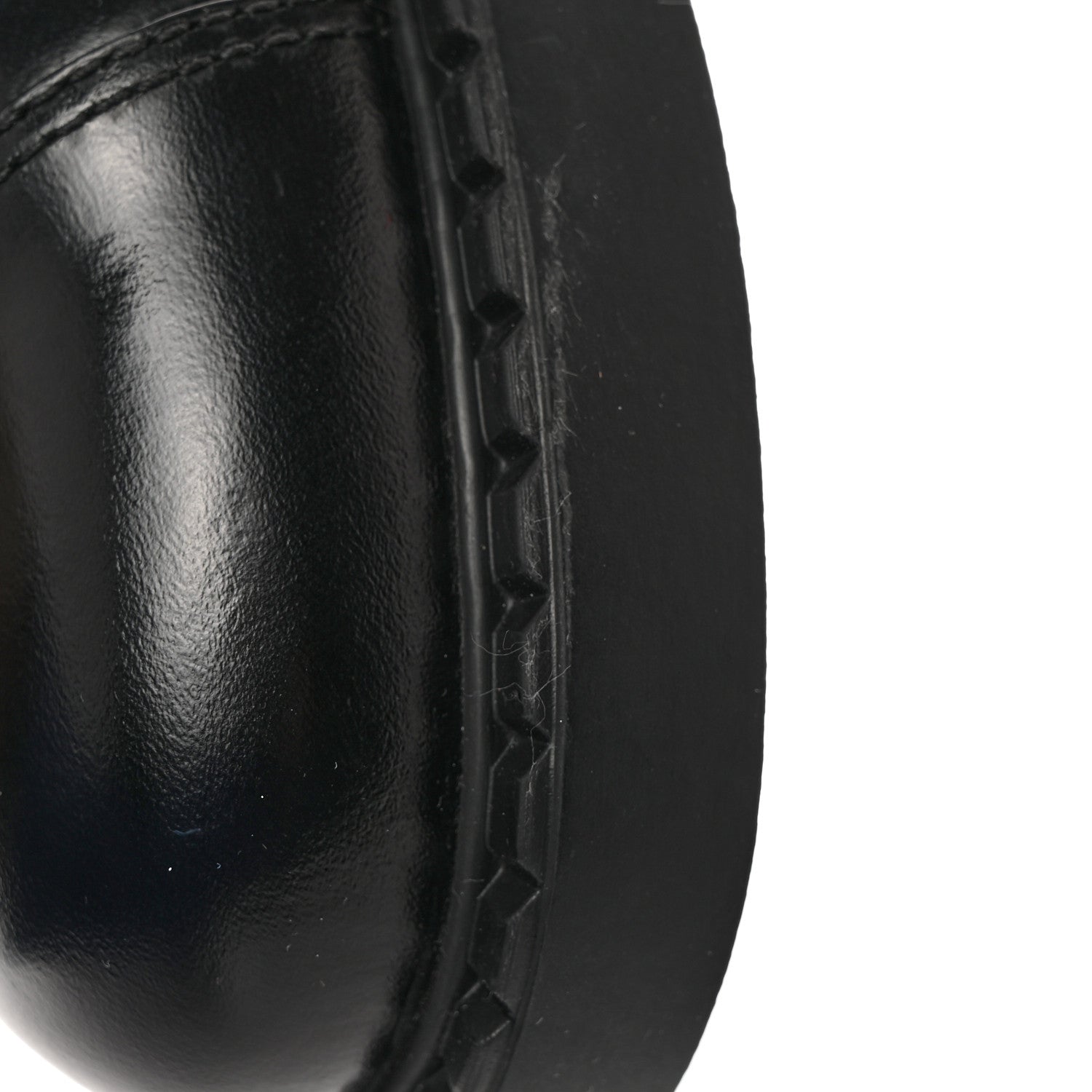 Prada Spazzolato Chocolate 50mm Combat Boots 36 Black 10 of 10