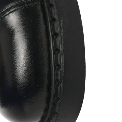 Prada Spazzolato Chocolate 50mm Combat Boots 36 Black 10 of 10