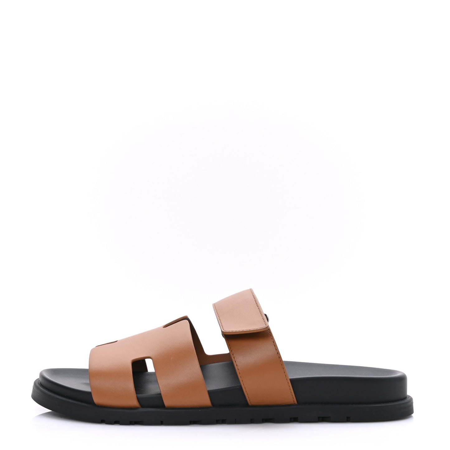 Calfskin Mens Chypre Sandals 43.5 Gold