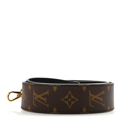 Louis Vuitton Monogram Bandouliere Shoulder Strap Black 2 of 5