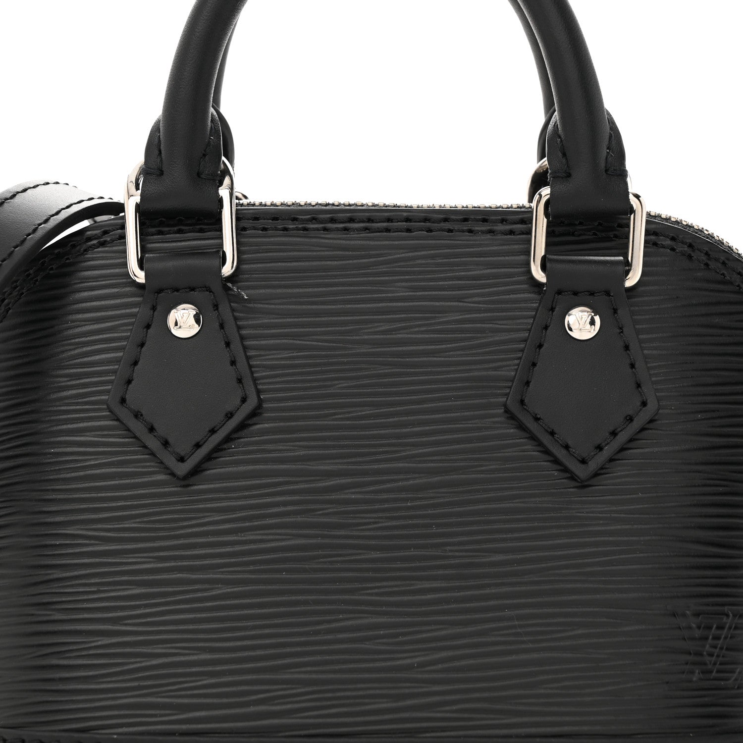 Louis Vuitton Epi Alma Nano Black 7 of 11