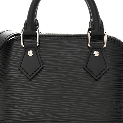 Louis Vuitton Epi Alma Nano Black 7 of 11