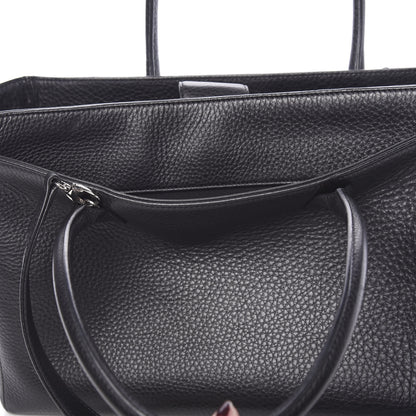 Chanel Deerskin Cerf Executive Shopper Tote Black 16 of 17