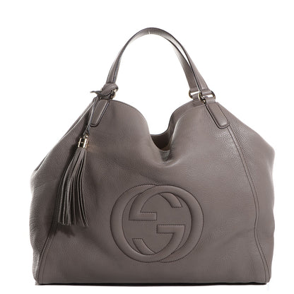 Gucci Cellarius Calfskin Large Soho Shoulder Bag New Fango 1 of 9
