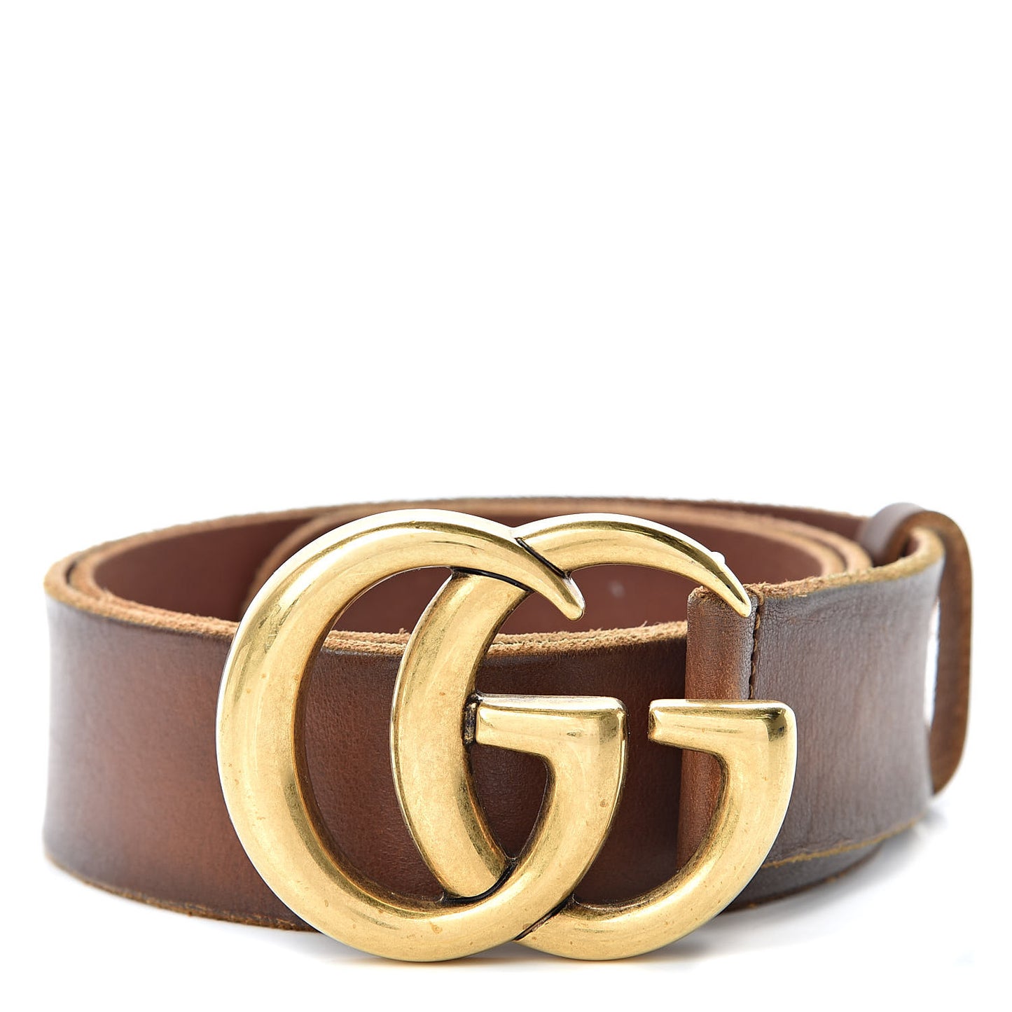 Faded Calfskin Double G 40mm Belt 80 32 Cuir