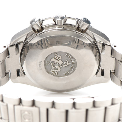 Omega Stainless Steel 39mm Speedmaster Chronograph Automatic Watch Blue 3513.82.00 4 of 5