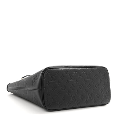 Louis Vuitton Empreinte Monogram Giant Neverfull MM Black 5 of 9