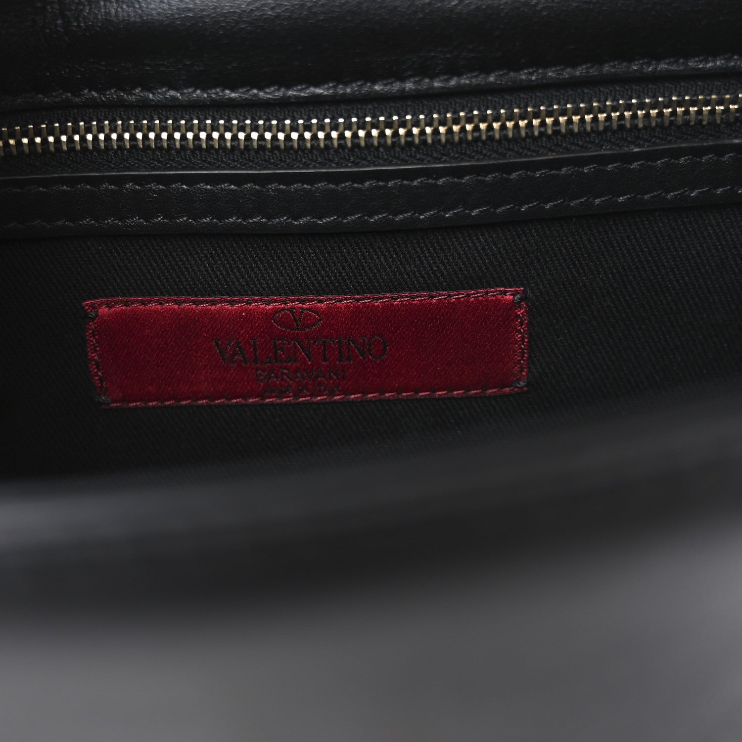 Valentino Garavani Vitello Small Glam Lock Rockstud Flap Black 6 of 9
