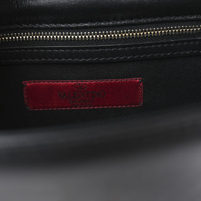 Valentino Garavani Vitello Small Glam Lock Rockstud Flap Black 6 of 9