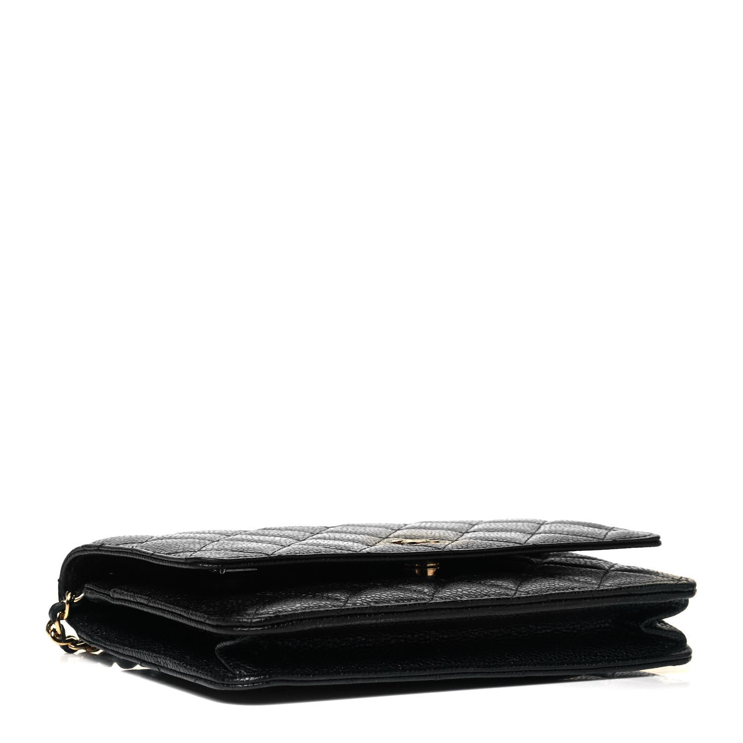 Chanel Caviar Quilted Wallet On Chain WOC Black 3 of 8