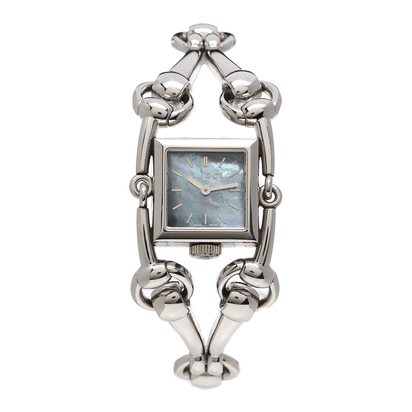Stainless Steel Blue Mother of Pearl 20mm Signoria Quartz Watch