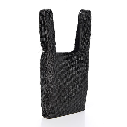 Alexander Wang Crystal Wanglock Mini Shopper Black 3 of 9