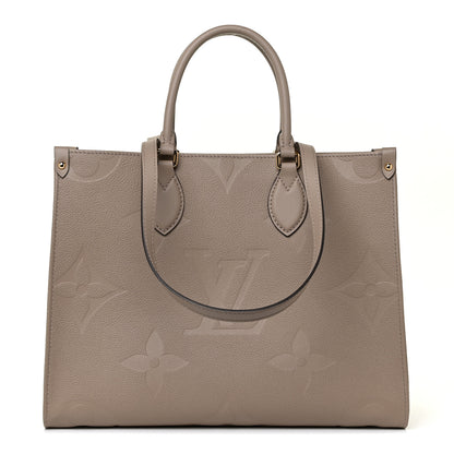 Louis Vuitton Empreinte Monogram Giant Onthego MM Tourterelle 1 of 9
