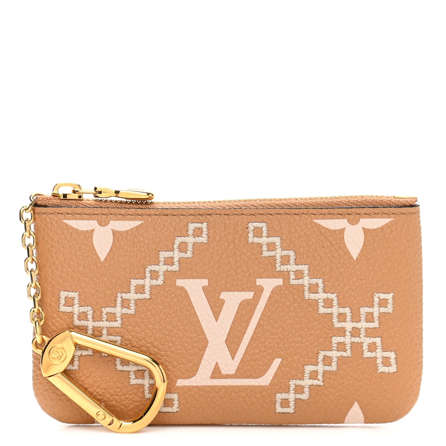 Empreinte Monogram Giant Broderies Key Pouch Arizona