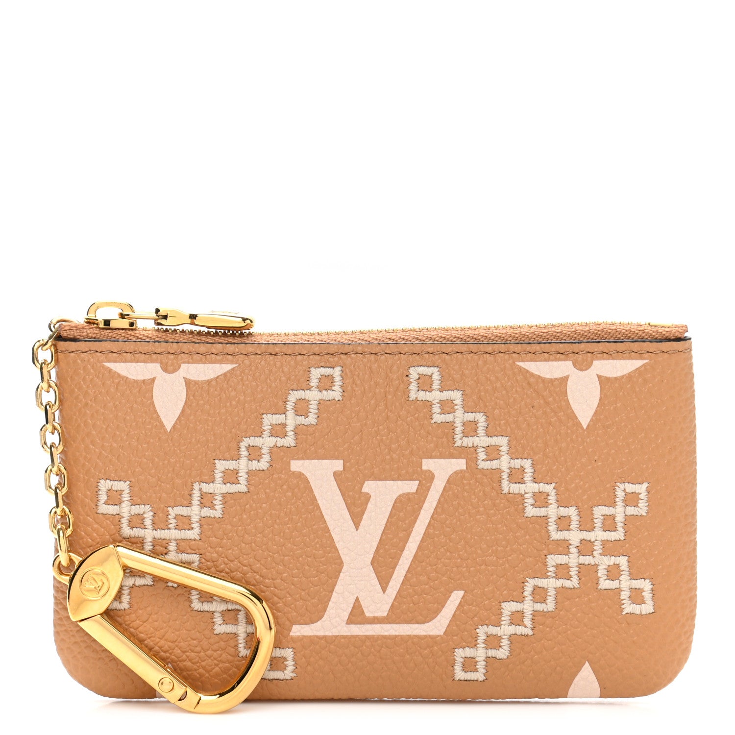 Louis Vuitton Empreinte Monogram Giant Broderies Key Pouch Arizona 1 of 7