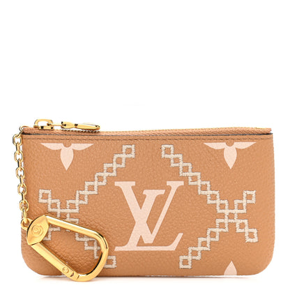 Louis Vuitton Empreinte Monogram Giant Broderies Key Pouch Arizona 1 of 7
