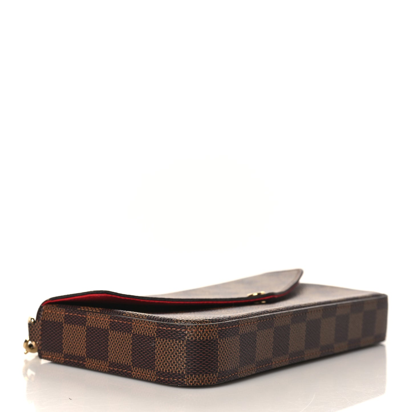 Damier Ebene Pochette Felicie Chain Wallet