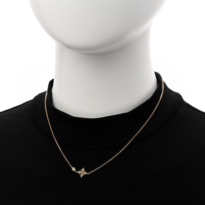 Louis Vuitton 18K Yellow Gold Diamond Idylle Blossom Pendant Necklace 2 of 6