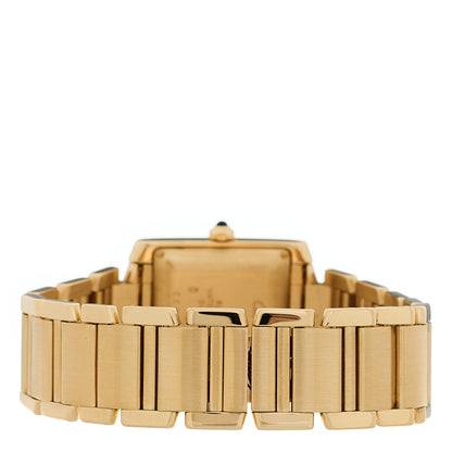 Cartier 18K Yellow Gold 28mm Tank Francaise Automatic Watch 3 of 4
